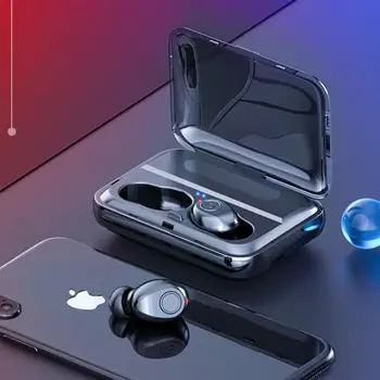 

Mini Bluetooth 5.0 Earbuds Wireless Headset Deep Bass Earphones 5D Stereo Headphones Wireless Bluetooth Earphone For Smart Phone