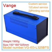 1 шт./лот ручные распределительные ящики 150*160*325 мм Железный корпус с ABS пластиковыми панелями для силового оборудования