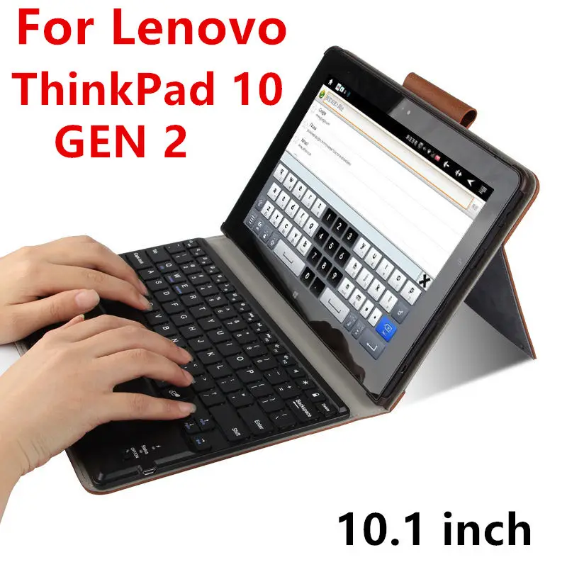 Case For Lenovo ThinkPad GEN 2 Protective Wireless Bluetooth keyboard Smart cover Leather Tablet PC GEN2 2ND 10.1 PU Protector Case For Lenovo ThinkPad GEN 2 Protective Wireless Bluetooth keyboard Smart cover Leather Tablet PC GEN2 2ND 10.1 PU Protector