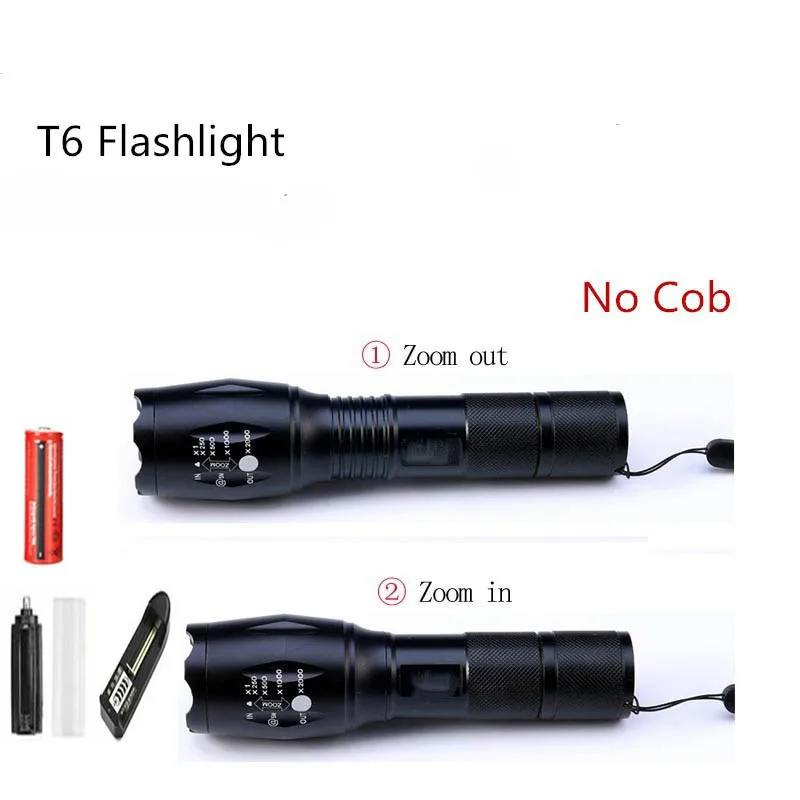 Yunmai многофункциональный светодиодный фонарик 8000 Люмен T6 фонарь скрытый COB дизайн фонарик хвост супер магнит дизайн лампа для кемпинга - Испускаемый цвет: 4