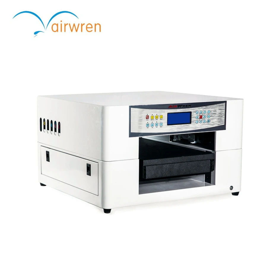 Automatic Cd Dvd Printer Uv Printing Machine A3 With Emboss Effectin