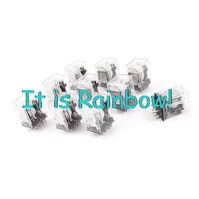 

Free Shipping HH53PL AC 380V Coil 11-Pin 3PDT Red LED Indicator Lamp Power Relay 10 Pcs