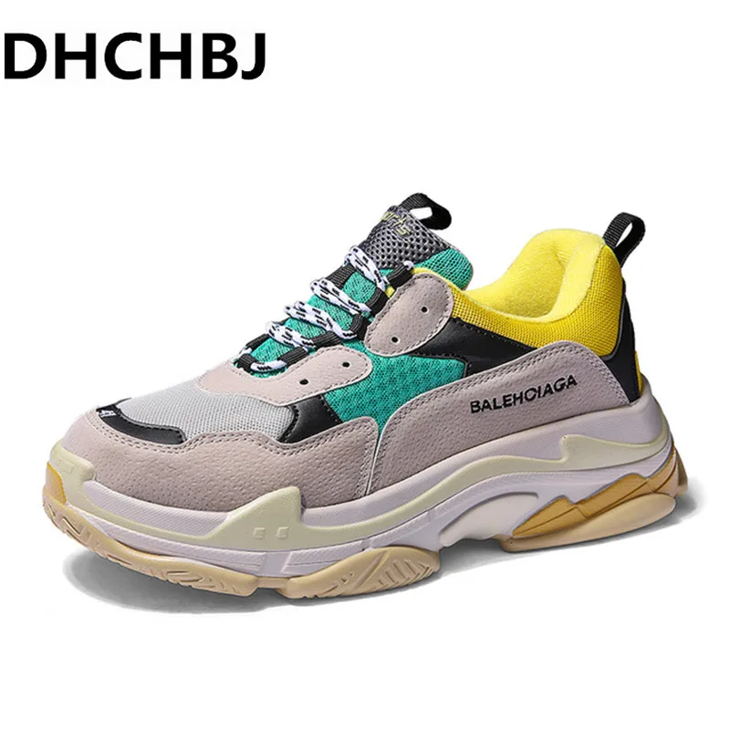 

Brand Retro Men's Sneakers Size35-45 Running Shoes for Women Thick Bottom Breathable Sport Shoes Outdoor Athletic Run Shoes