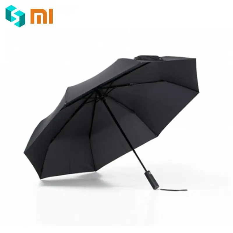 Оригинальный Xiaomi Mijia автоматический Солнечный дождливый алюминиевый Um brella