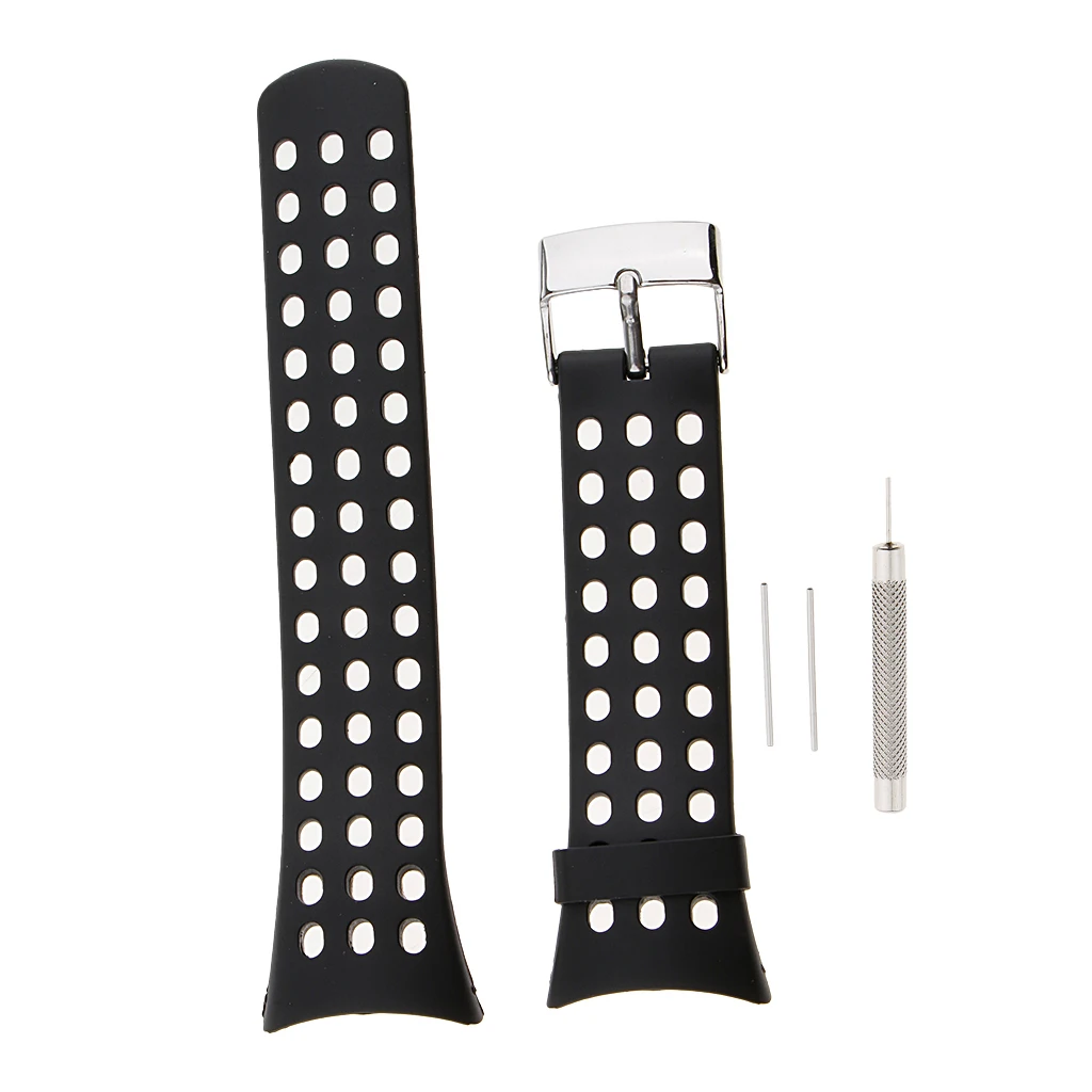 Rubber Band Bracelet Strap Suunto M Series M1 M2 M3 M4 M5 Men Women Strap Replace with Tool Set