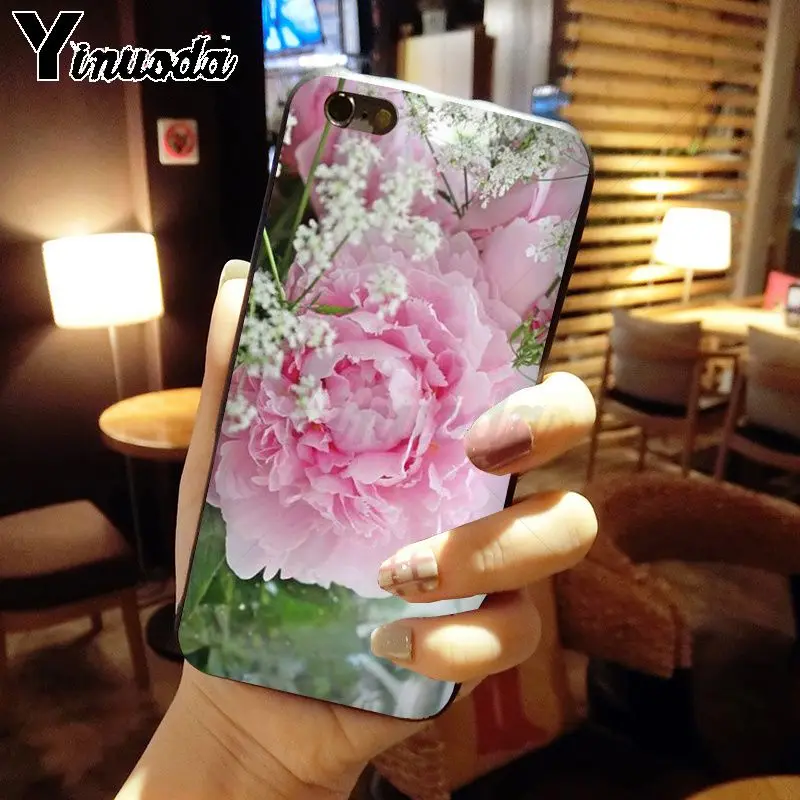 Pink Flower Peony On The Vase