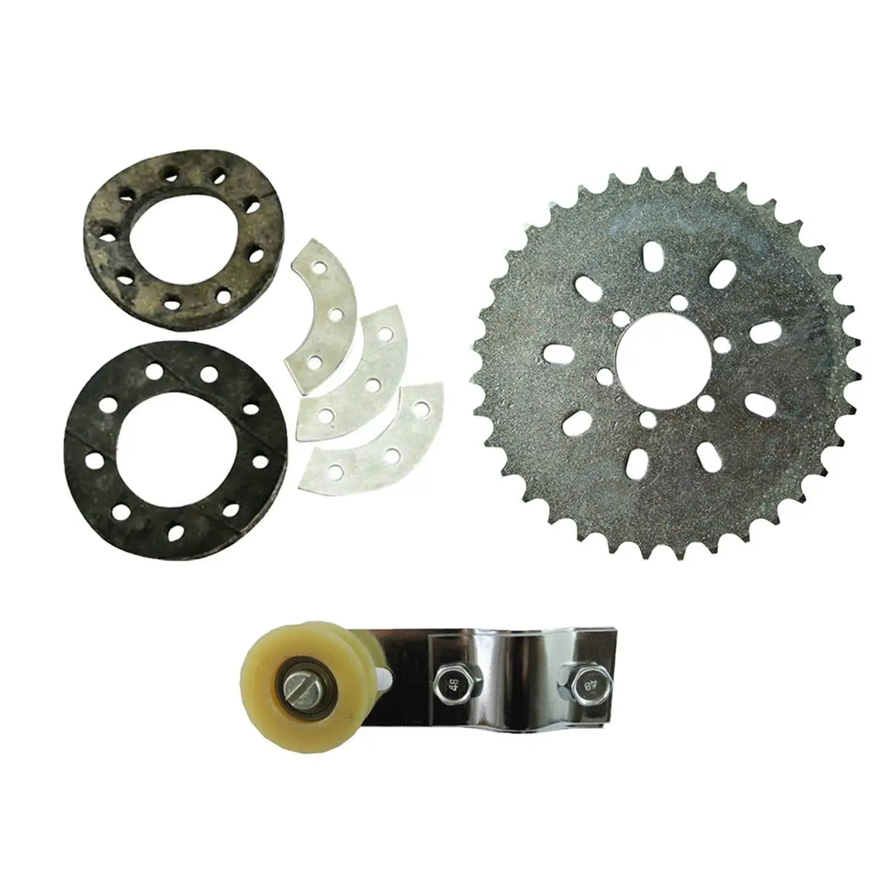 6 Holes 36T Sprocket&Chain Tensioner For 66/80cc 2 Stroke Engine