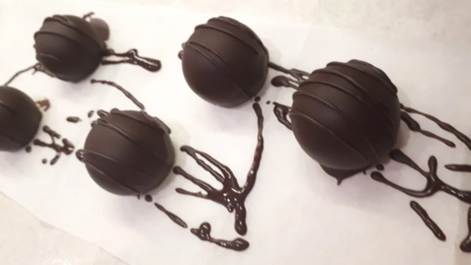 Круглый шарообразный силиконовый мини трюфель для шоколадных конфет форма для пудинга, Желе DIY антипригарное украшение торта инструменты