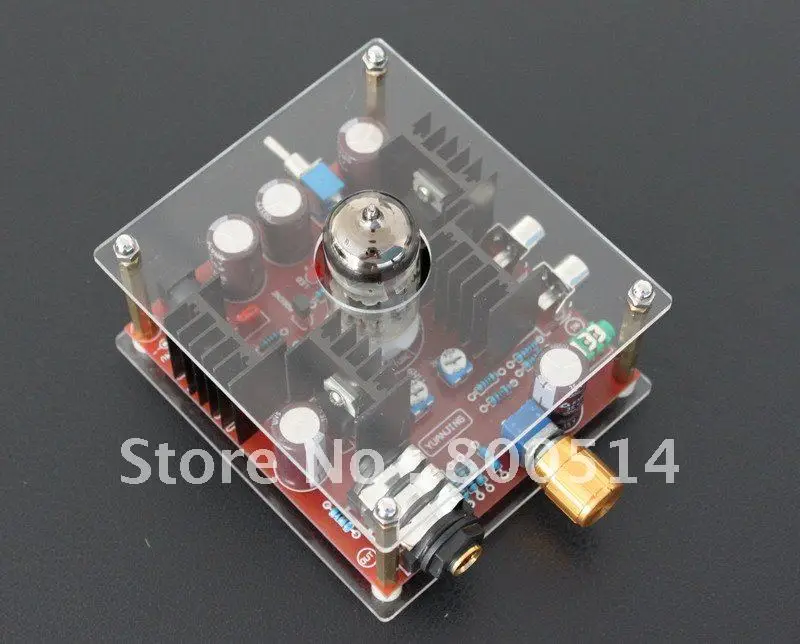 YJ 6N11 Tube усилитель Для Наушников (не включить питание)|tube headphone amplifier|amplifier supplytube |