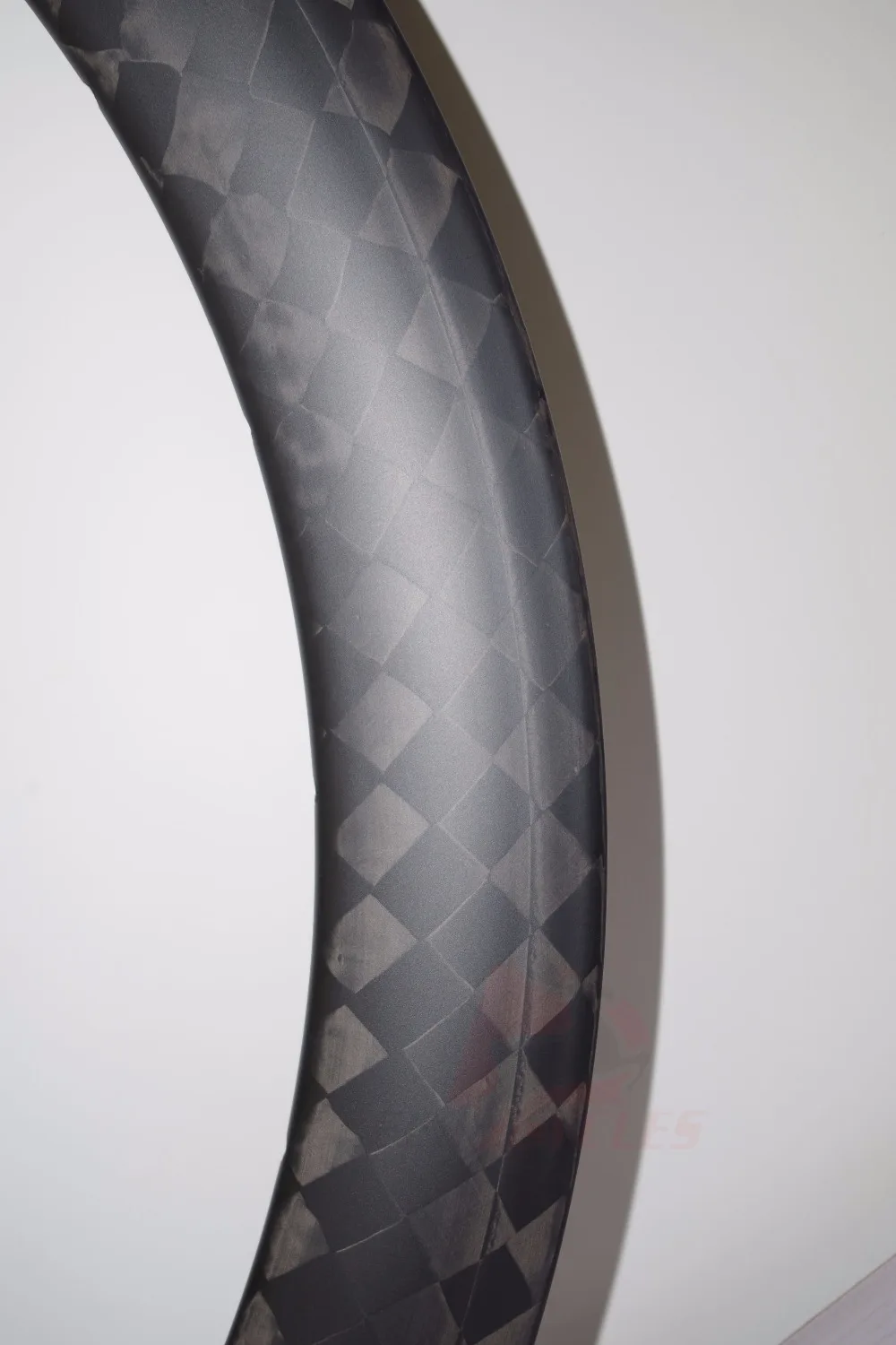 650c 50mm deep carbon rim tubular 12k matte