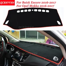 Стайлинга автомобилей Dashboard Избегайте Light Pad полиэстер для Buick Encore Opel Mokka- инструмент платформы крышка защитные коврики
