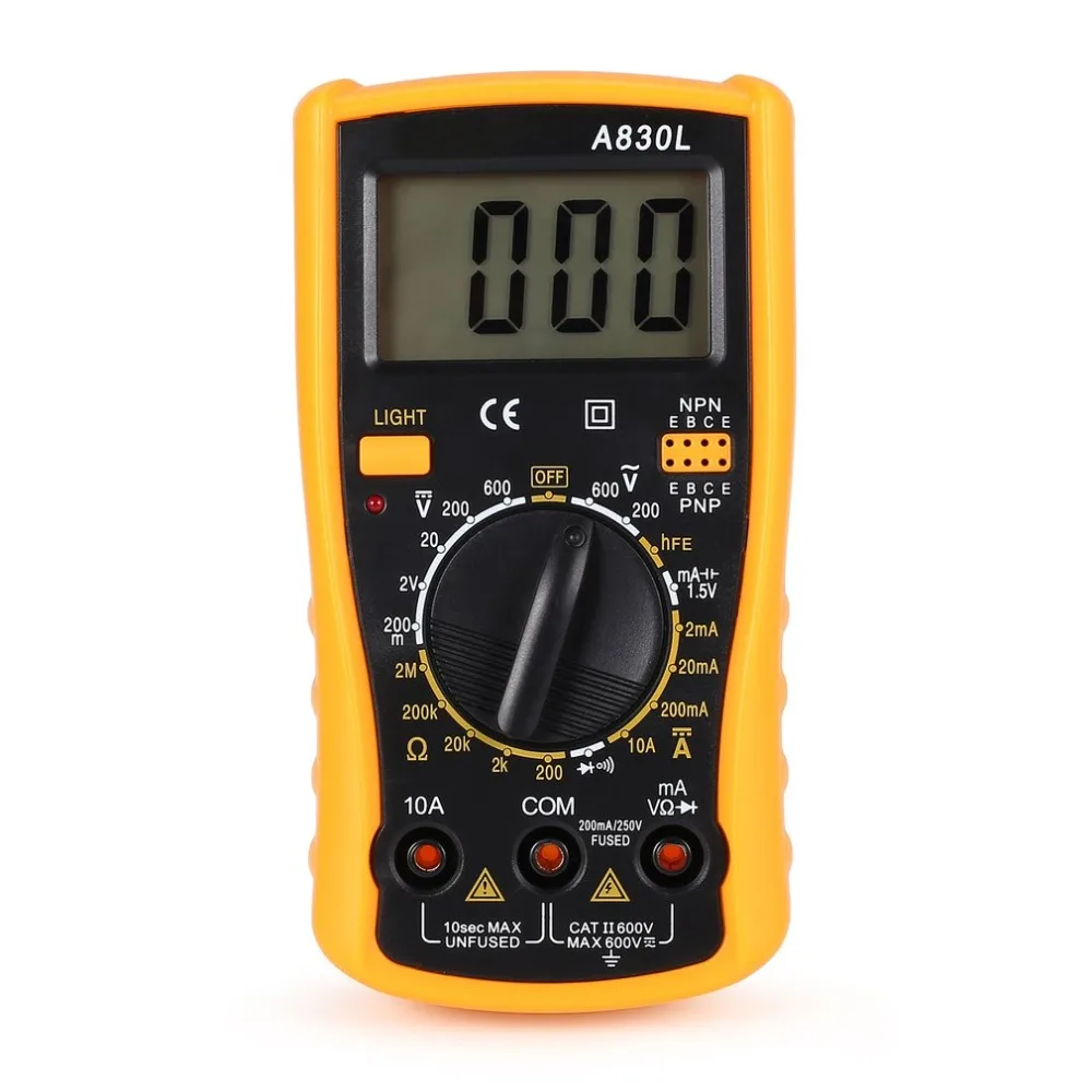 New A830L Mini Pocket Digital Multimeter 1999 Counts AC/DC