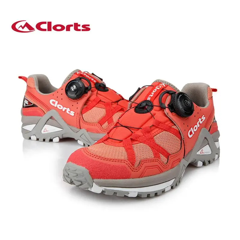 

CLORTS Women outdoor hiking shoes ladies mesh breathable shockproof waterproof walking trekking shoes women Marathon sneakers