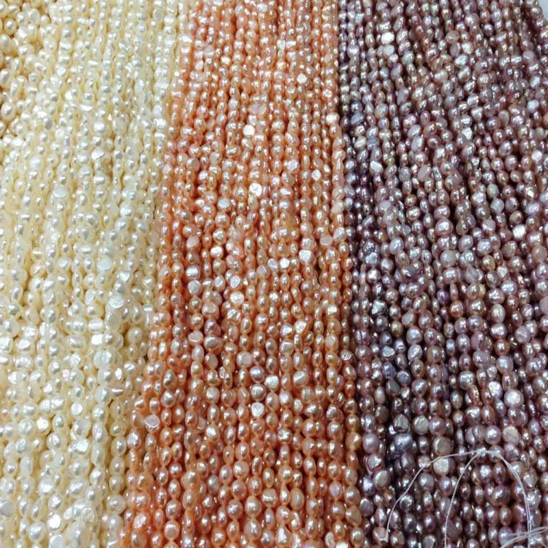 

Пресноводный жемчуг, белый и розовый цвет, фпж 5-6 мм, 36 см, оптовая продажа, натуральные бусины россыпью