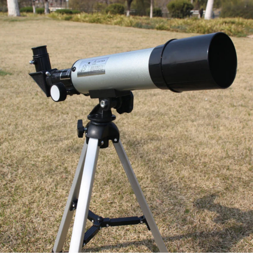

90 Times Outdoor Refractive Astronomical Telescope with Portable Tripod HD Monocular Spotting Scope 360/50mm Telescopio