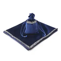 1 комплект бархатная скатерть Таро divination Altar Таро карты сумка Аксессуары для настольной игры
