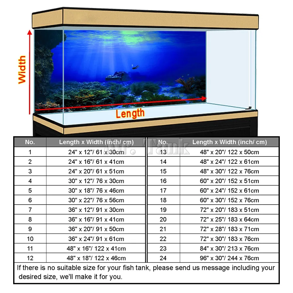Пользовательский размер аквариум фон плакат с самоклеющейся морского дна крушение высокий глянцевый ПВХ Аквариум Декоративный фон стикер