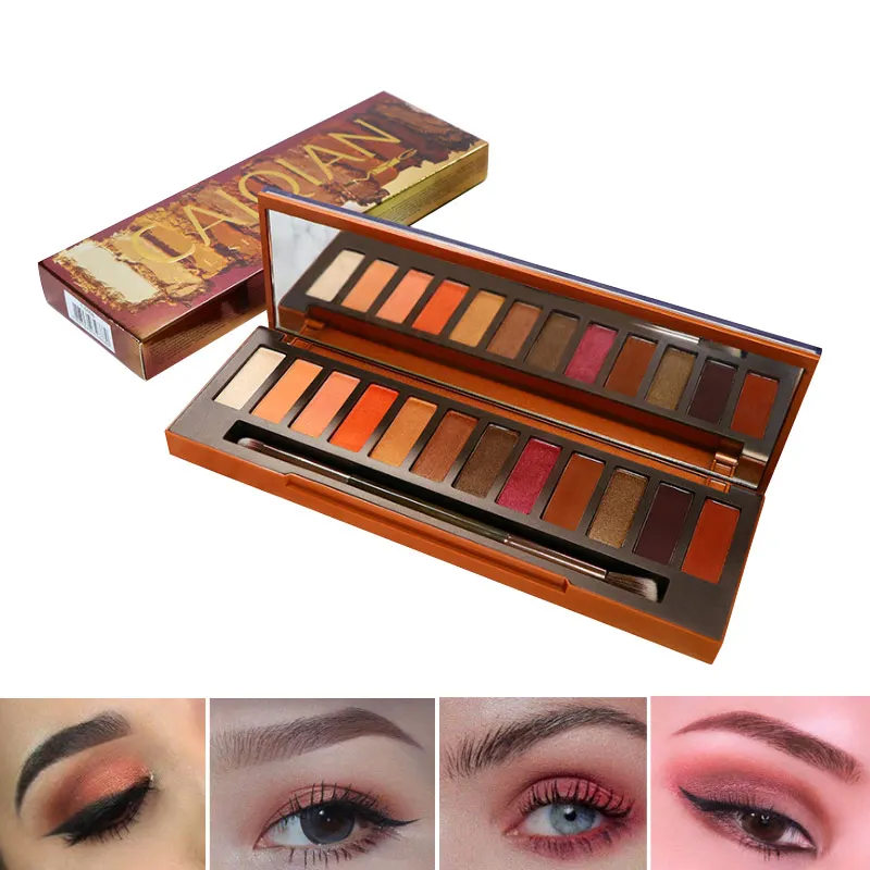 

Top Quality MYG Brand Cosmetics Naked Heat Flame Eye Shadow Pallete Matte Shimmer Eye Shadow Long Lasting Easy to Wear Makeup