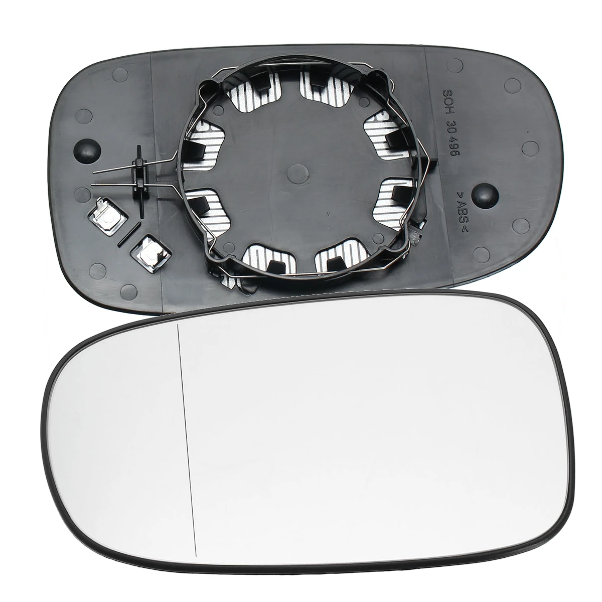 Buy 190mm x 107mm Clear Left Side Door Wing Mirror