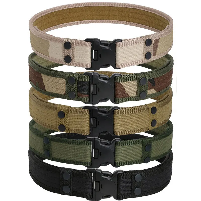 Tactical Belt Military Army Survival Canvas Belt Men Outdoor Hunter Combat Equipment Male Hunting Casual Camouflage Waist Belt
Tactical Belt Military Army Survival Canvas Belt Men Outdoor Hunter Combat Equipment Male Hunting Casual Camouflage Waist Belt