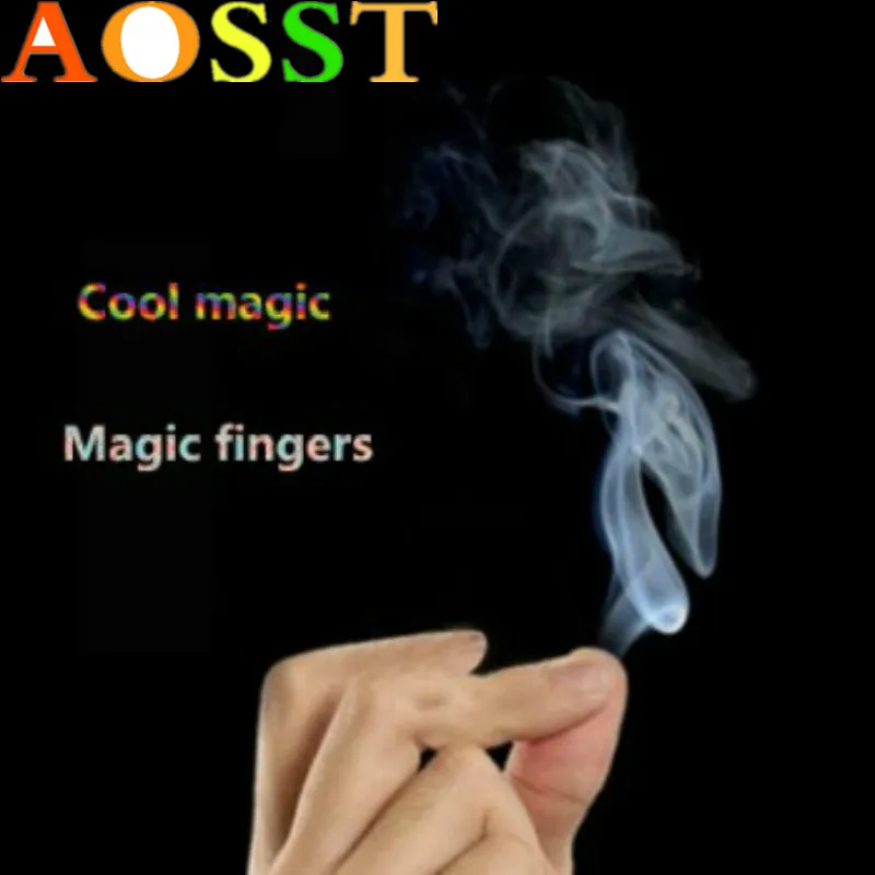 

5PCS Juggling Tricks Magic Smoke from Finger Tips Magic Surprise Prank Joke Pyrotechnics Fingermagician Mystical Magic Fun Toys