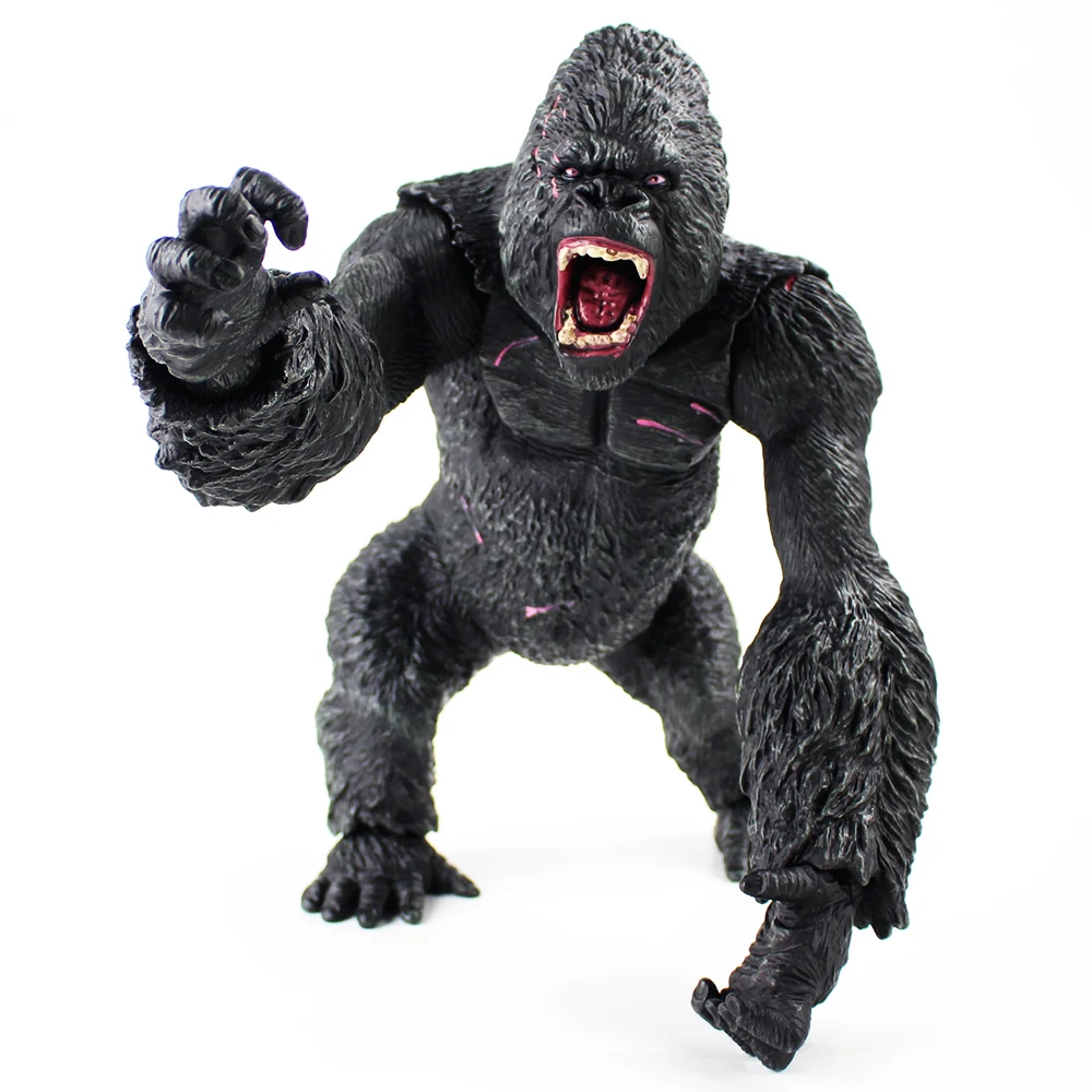 Новое поступление 35 см King Kong фигурка игрушки Большой размер Ручная подвижная фигурка ПВХ фигурка Коллекция Модель Кукла