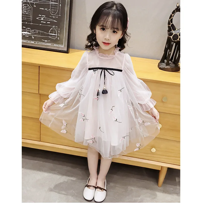 Детские платья для девочек, детский костюм fille, коллекция года ...