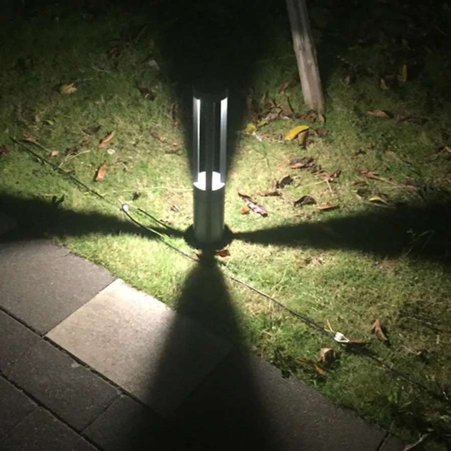 BEIAIDI 2 шт. 40/60 см Современный газонные лампы для открытого ландшафта, Водонепроницаемый алюминиевый уличный парковый, садовый Двор Путь столб газон свет
