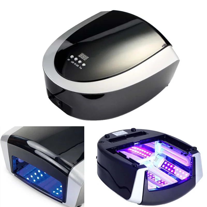 Professional Gel Nail Dryer Machine High Quality 66W LED UV Lamp 220V EU Plug Led Nail Lamp Curing Light Art Nail Manicure Tools