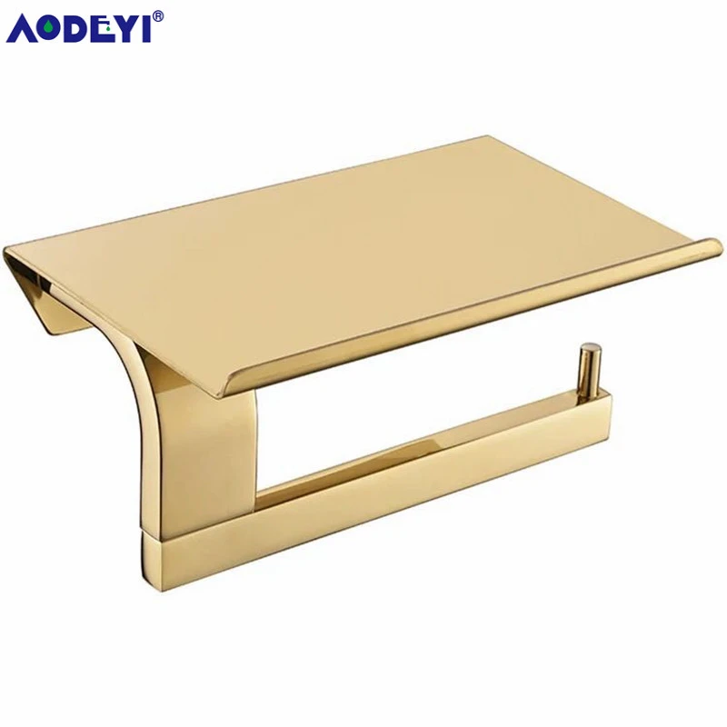 Preise Mehrere Farben Wc Papier Halter Wand Halterung Tissue Rolle Aufhänger 304 Edelstahl Telefon Plattform Bad Hardware Set