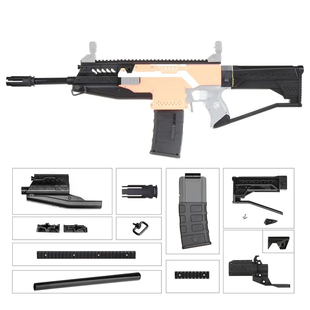 

New MOD F10555 Kit Imitation Kit 3D Printing High Strength Plastic Combo For Stryfe Modify Toy For Nerf Parts Toys