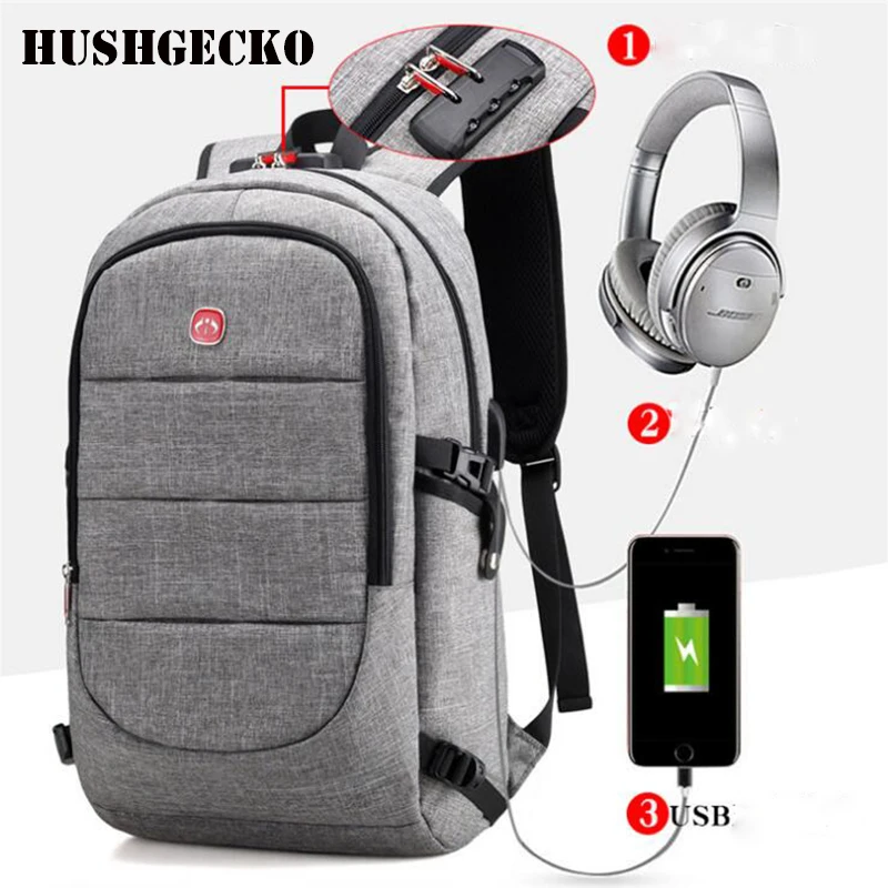 2018New 15.6Inch Business Anti Theft Laptop Backpack/ Waterproof Travel