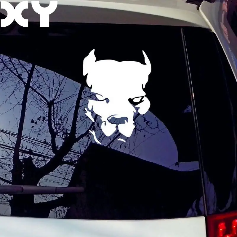 

Waterproof Car Sticker Decals Pit bull Car styling Car Accessories Reflective Type car stickers