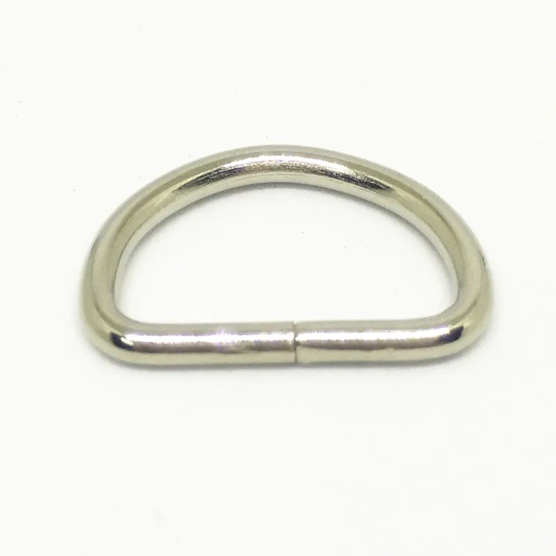 2pcs 15mm 20mm 25mm Metal D ring buckles camera shoulder strap buckle DIY Needlework Luggage Sewing handmade Bag purse buttons (5)