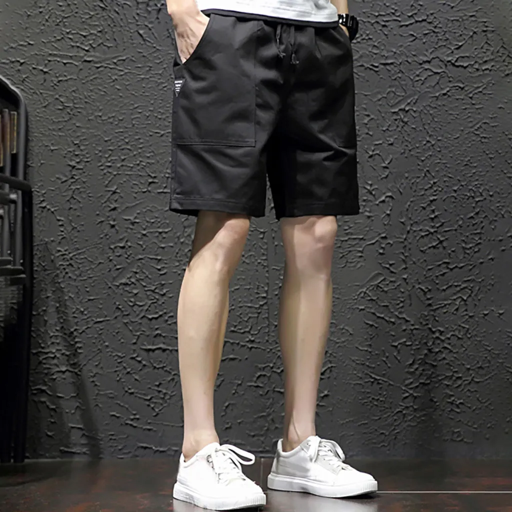 Шорты мужские летние досуг пупер комбинезоны различных цветов Мульти-карманные брюки Beaching мужские короткие спортивный мужчина шорты masculino