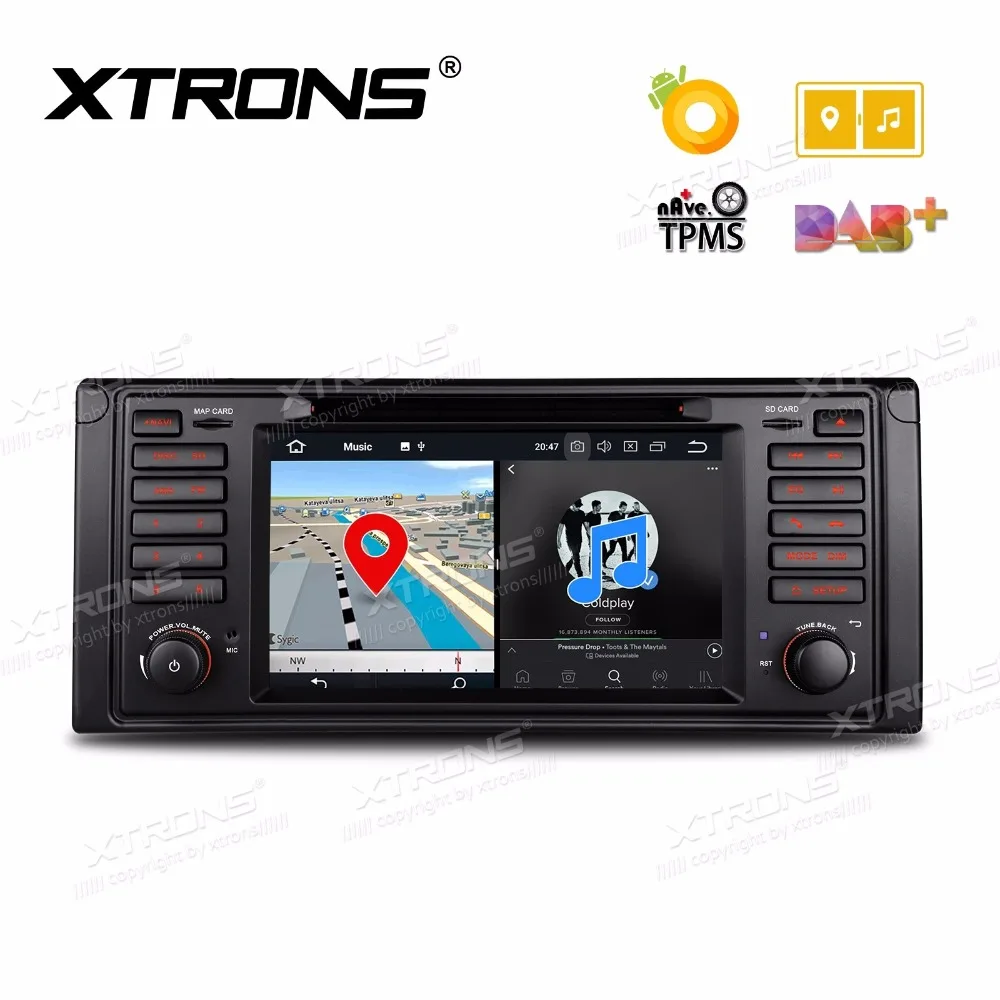 

XTRONS 7'' Android 8.0 Octa Core Car Radio DVD Player GPS Navigation for BMW 7 5 Series 1994-2001 E39 1995-2003 M5 1999-2003