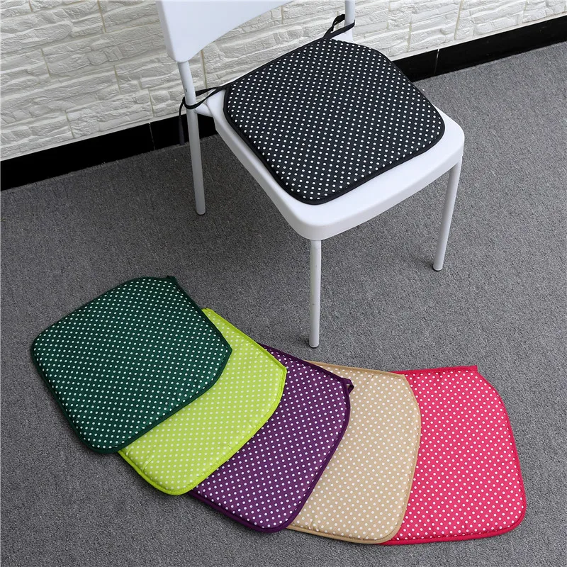 New Cheap 6 Colors Chair Seat Cushion Round Dot Kids Cute Antiskid Pillow Gift Decor Cojin Silla almofada coussin de salon New Cheap 6 Colors Chair Seat Cushion Round Dot Kids Cute Antiskid Pillow Gift Decor Cojin Silla almofada coussin de salon
