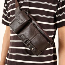 CHEER SOUL пояса из натуральной кожи сумки для мужчин поясная сумка на пояс мешочки для телефона путешествия Мужская маленькая поясная сумка из натуральной воловьей кожи