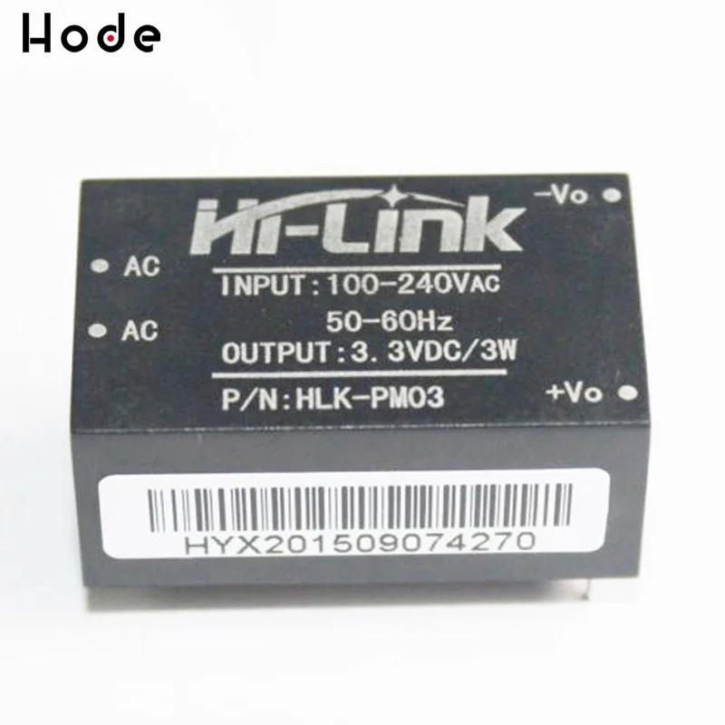 HLK PM03 AC DC 220 В до 3 мини блок питания интеллектуальный бытовой