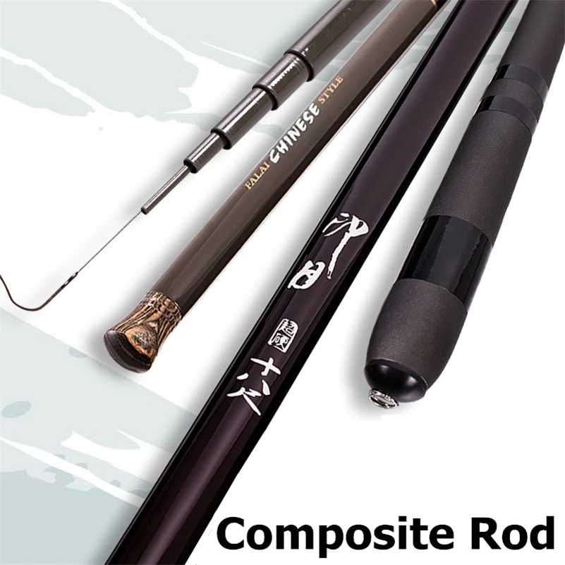 3.6 7.2M Taiwan Fishing Rod High Carbon Fiber Telescopic Stream Fishing