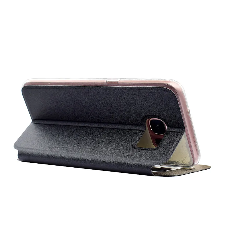 Для A8 A7 A5 A3 J5 J7 умный передний кожаный чехол для Samsung S9 S8 Plus S7 S6 Edge S5 S4 S3 Note 8 5 4 3