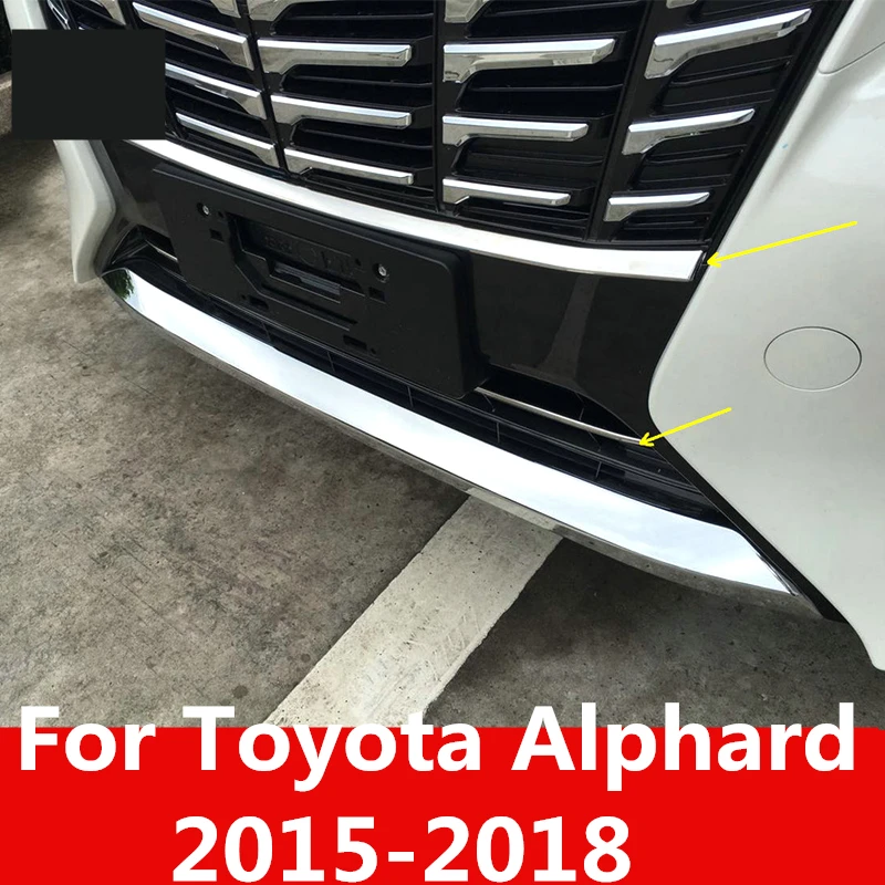 Для Toyota Alphard 2015 18 решетка декоративная отделка полоса световая подпольная под