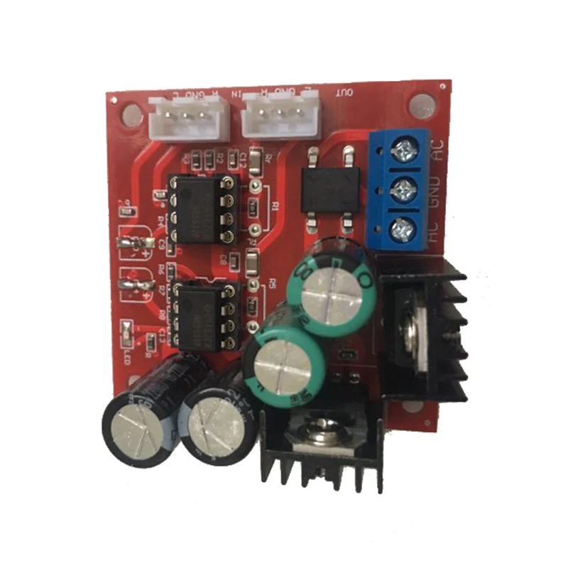 NE5532 preamplifier audio amplifier board for Vinyl record player MM MC phono board AC10-16V