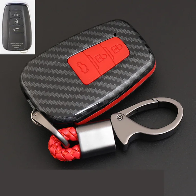 New-ABS-Carbon-Fiber-Shell-Silicone-Cover-Remote-Key-Holder-Fob-Case-KeyChain-For-Toyota-Camry.jpg_640x640 (4)