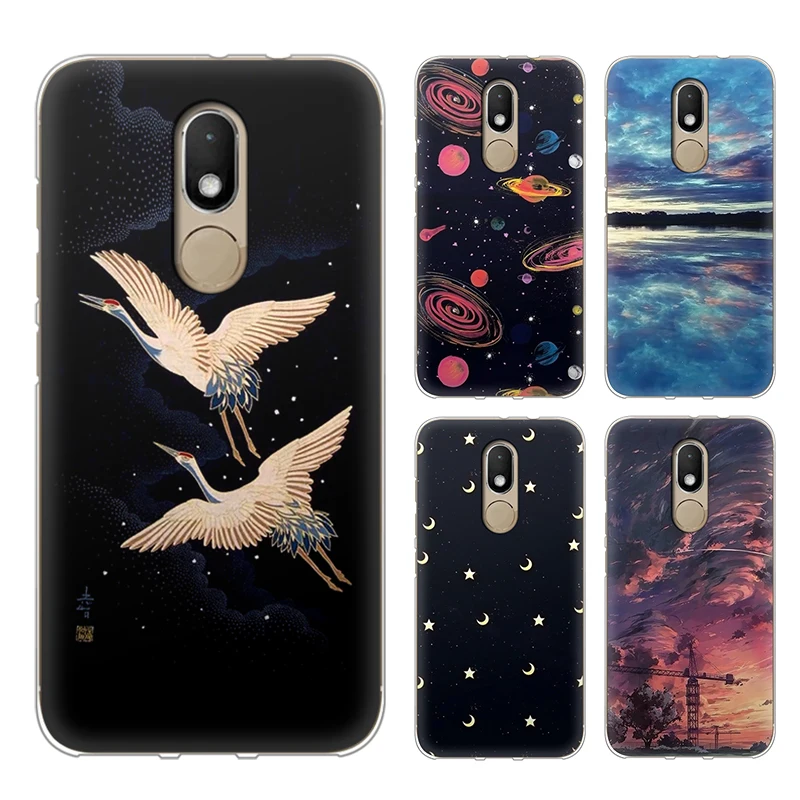 

JURCHEN Phone Case For Wiko Wim Lite Cartoon Colored Drawing Painted Micro Forsted Soft Silicone Case Cover For Wiko Wim Lite
