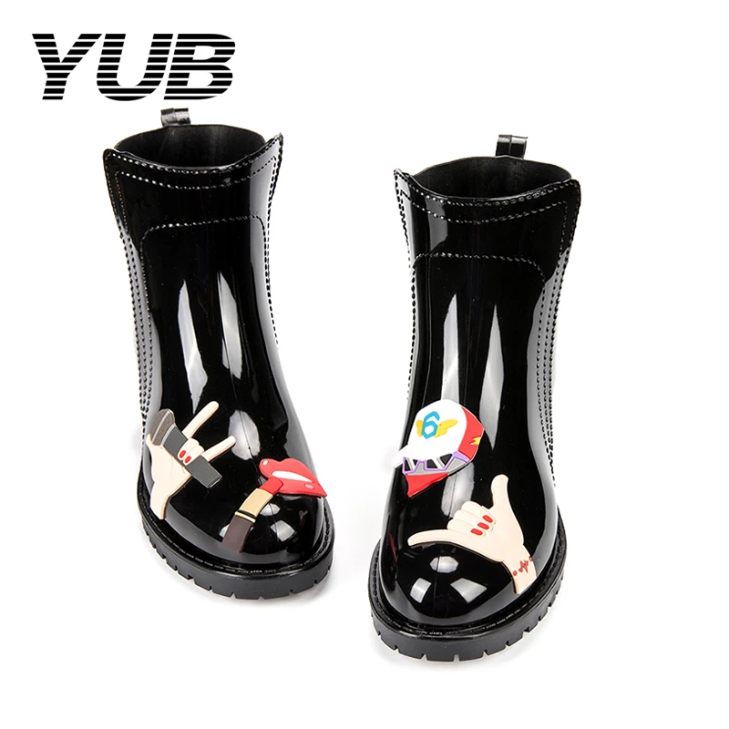 womens casual rain boots