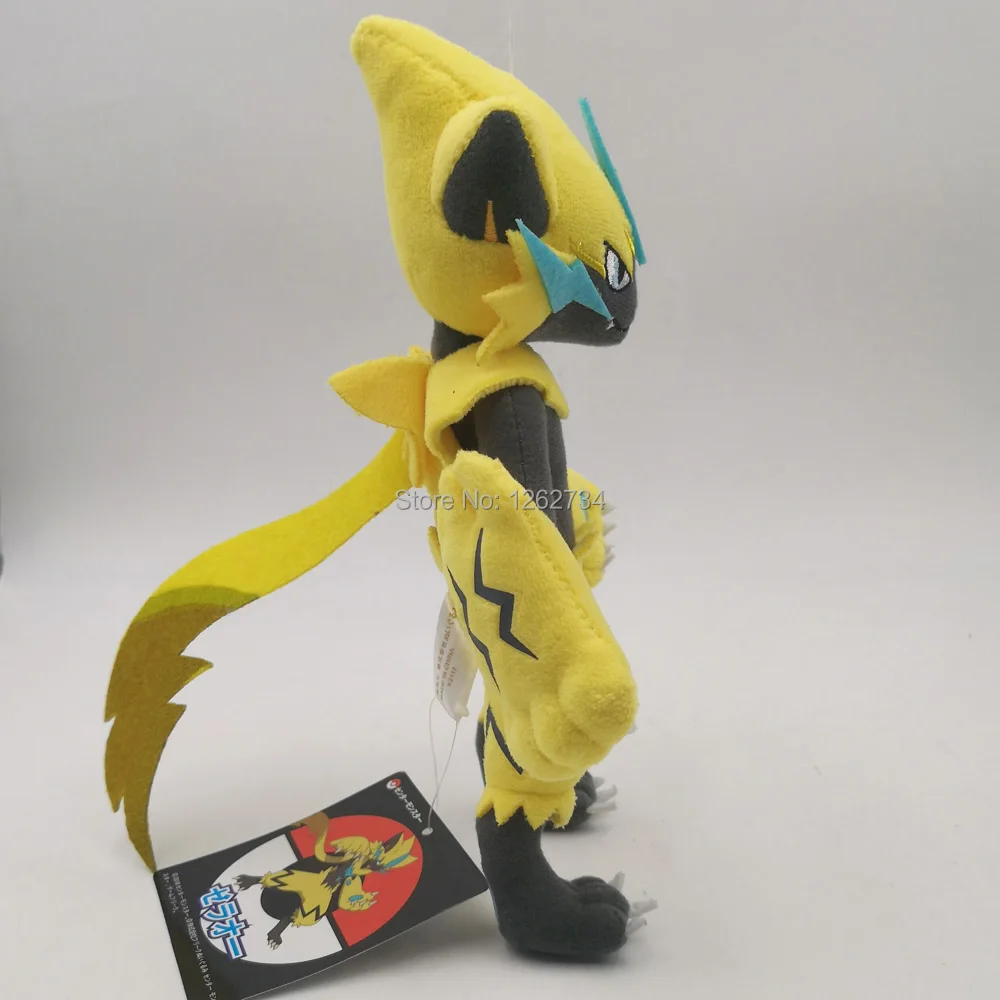 Zeraora 10 &quot25 см плюшевая игрушка фигурка куклы в розницу|Мягкие игрушки животные| |