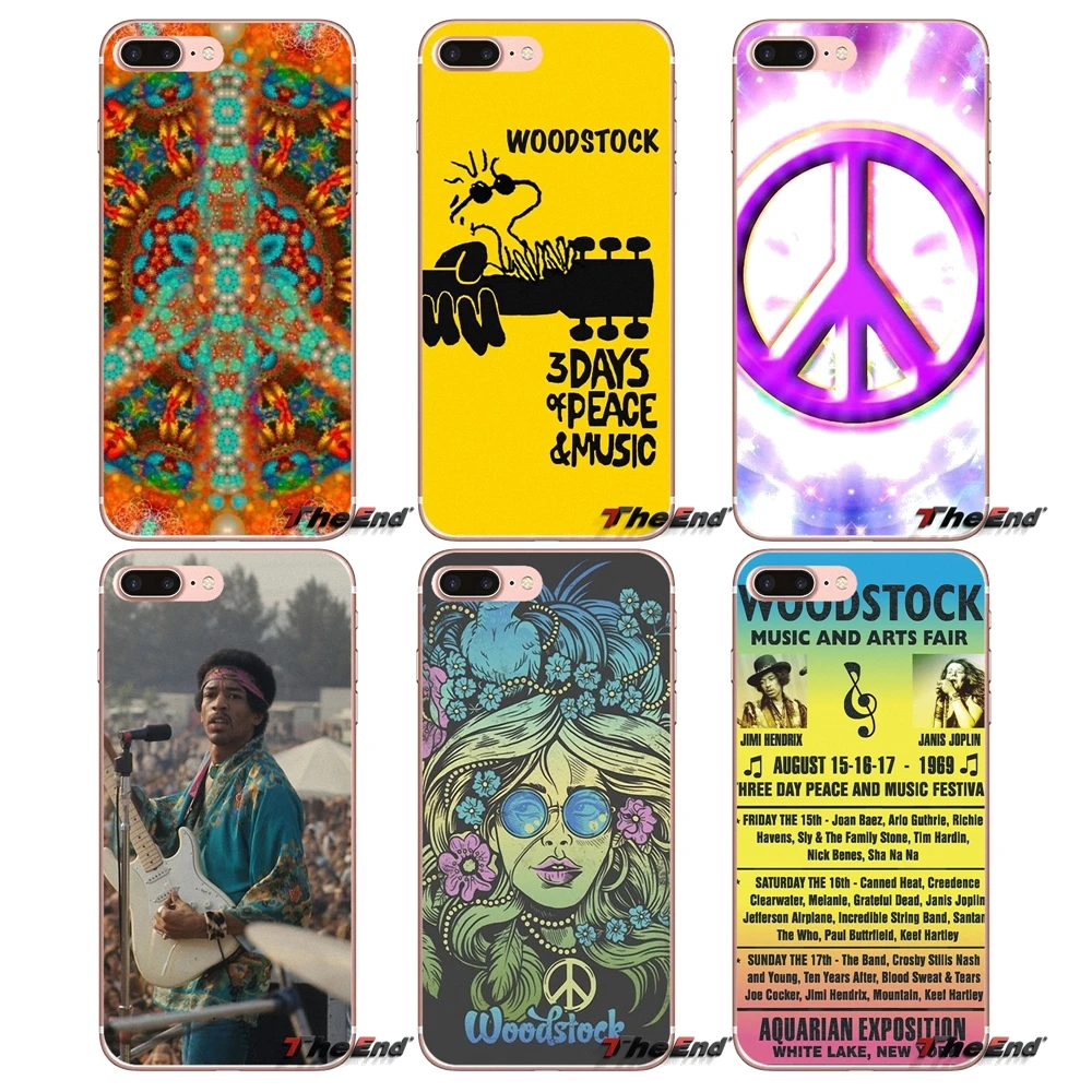 

Silicone Shell Case For Xiaomi Redmi 4 3 3S Pro Mi3 Mi4 Mi4i Mi4C Mi5 Mi5S Mi Max Note 2 3 4 Cover Coque Woodstock Rock Festival
