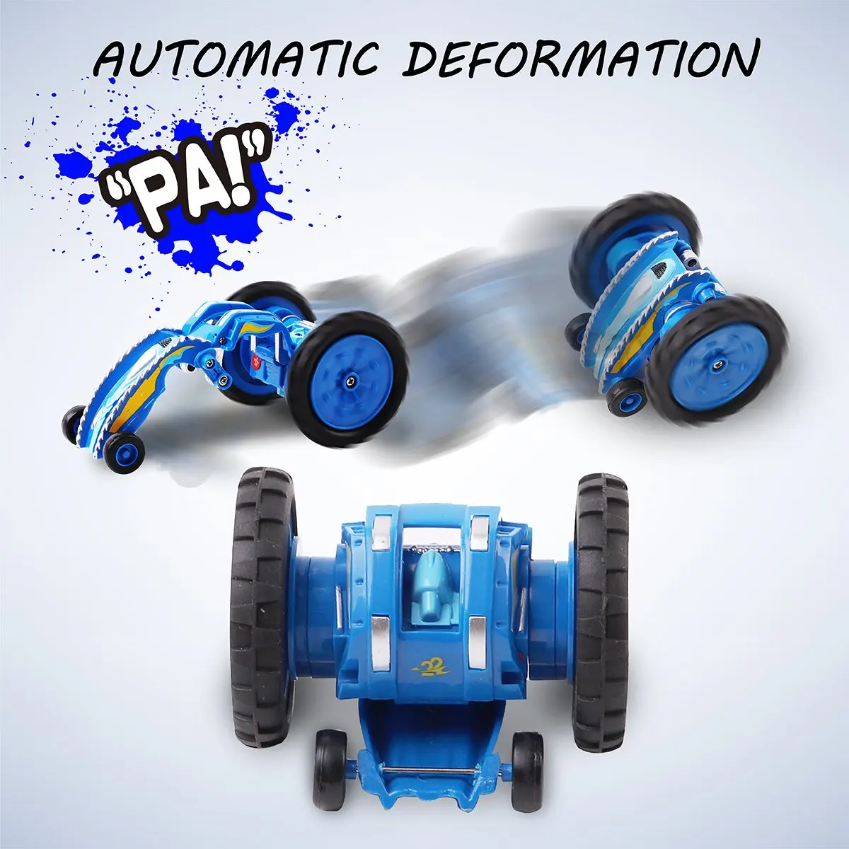 UTTORA  Stunt Mini RC Car Toys Full Function Car 2.4Ghz 360 Flip Gifts for kids Outdoor Indoor Play with Rechargeable Battery