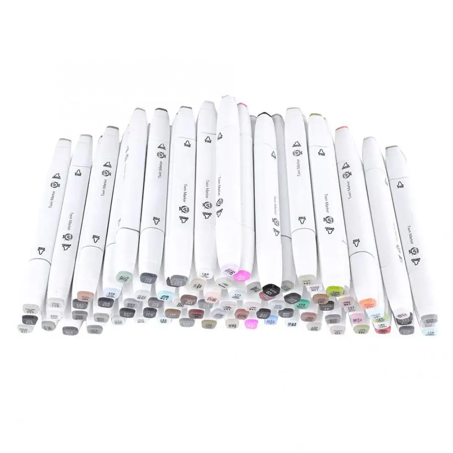 

watercolor Children 168 Colors Markers Touch Gen Design alcohol Drawing Pen White winsor newton watercolor h
